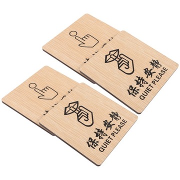 Proszę zapukać znak Service Ring znaki drzwi