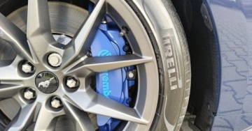 Ford Mustang VI Fastback 2023 5.0 Ti-VCT Black Horse 453KM 2024 Ford Mustang 453KM V8 madneride BLIS ACC aktywny wydech, wentylowane fote, zdjęcie 3