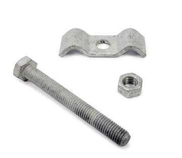 ЗАЖИМ МОНТАЖНАЯ РУЧКА ДЛЯ РЕШЕТ ПЛАТФОРМ С ВИНТОМ M8x70 KL 8,8 И ГАЙКОЙ