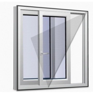 Комарская сеть на окне Окно Мурка комаров комары на липучке 150x200 см.