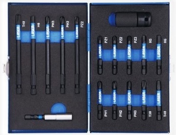 Bity udarowe HEX TORX Phillips do wkrętarki/klucza