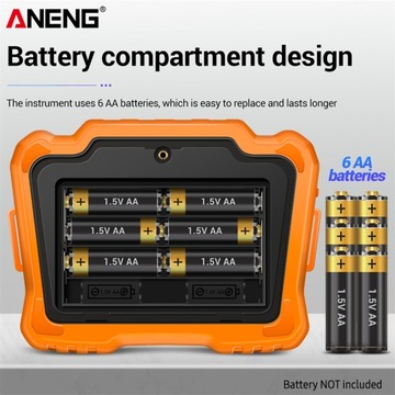 Цифровой тестер сопротивления изоляции ANENG MH10