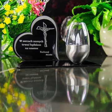 Надгробие под свечами стеклянные акриловые фонари