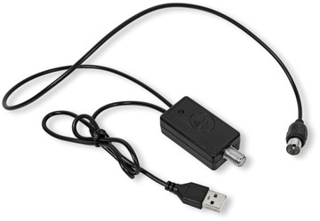 АКТИВНАЯ UHF VHF FM АНТЕННА ДЛЯ ВНУТРЕННЕГО ТЕЛЕВИЗОРА МОЩНЫЙ DVBT-2 44dbi TV FHD 4K