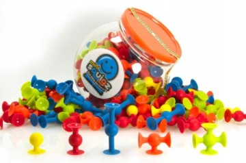 Набор игрушек Squigz Mini 75 Fat Brain Toys на присоске