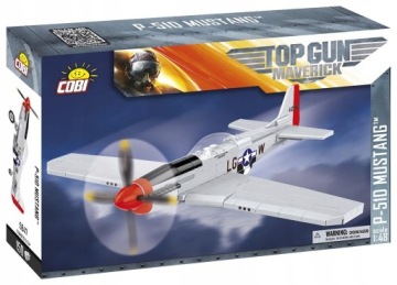Vzdělávací Stavebnice Komplet P-51D Mustang Model auto