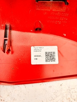 COROLLA E21 XII POUZDRO ZRCÁTKO LEVÝ D2 RED 9302-004