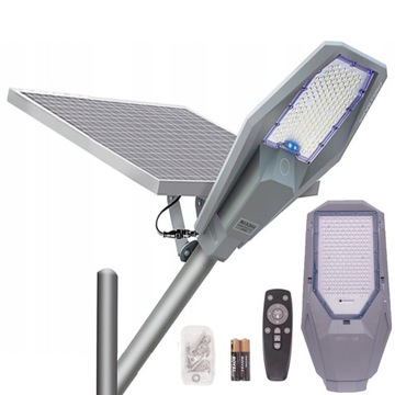 Lampa Solarna Latarnia Uliczna 1000W + Panel + Uchwyt