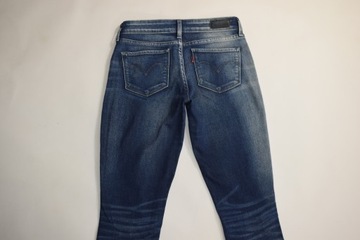 538) DAMSKIE JEANSY LEVI'S ROZ.W24/L32