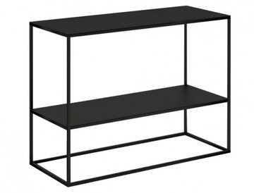 KONSOLA METALOWA PODWÓJNA LOFT PROFIL 15x15