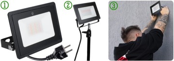 МОЩНАЯ RGB СВЕТОДИОДНАЯ ФОТОСТУДИЙНАЯ ЛАМПА ДЛЯ ФОТОГРАФИИ И КАМЕРЫ