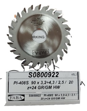 PODCINAK TRAPEZ DO HOLZMA FABA 90/20