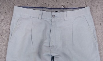 LACOSTE _ SPODNIE LNIANE _ ROZ. 44 _ MEN _ 2023