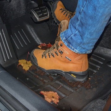 КОВРИКИ РЕЗИНОВЫЕ 3D ДЛЯ SKODA KODIAQ 2016 ГОДА 5 шт.