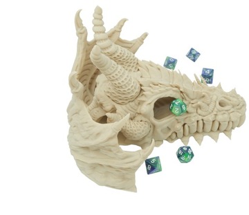 Башня для игры в кости с шипастым черепом дракона - Башня для игры в кости с духом дракона