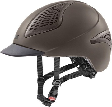 Kask jeździecki toczek Uvex Reithelm Exxential II Mocca M/L 57-59cm