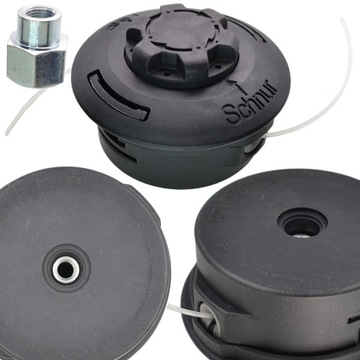 GŁOWICA ŻYŁKOWA KOSY SPALINOWEJ M10 X 1.25 128MM