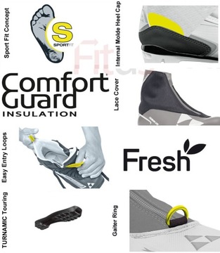 КРОССОВКИ FISCHER 2022 XC TOURING 45/295 мм