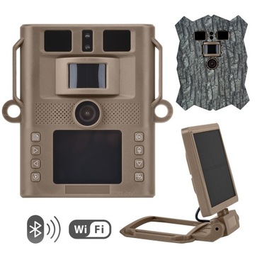 Redleaf T20WF Kamera Obserwacyjna Fotopułapka WiFi Bluetooth Panel Solarny