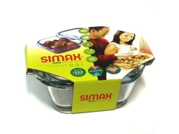 МИНИ-СИМАКС 0,4 Л КВАДРАТНАЯ БЛЮДА, ПРОЧНАЯ