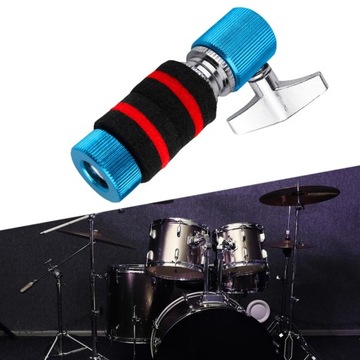 Jazz Drum Hi Hat Алюминиевый клатч Практичный быстросъемный однотонный синий