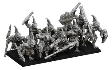Skinks Unit - 10 szt. - DL Miniatures - Druk 3D