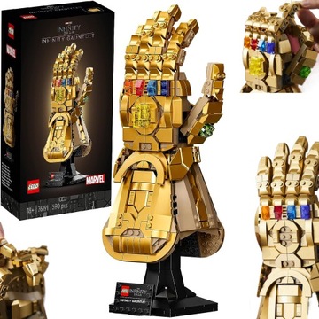LEGO MARVEL RĘKAWICA NIESKOŃCZONOŚCI THANOS AVENGERS ZESTAW KLOCKÓW PREZENT