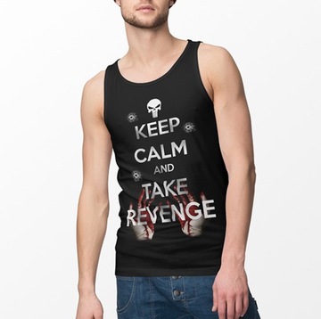 TANK TOP FILMOWE KEEP CALM AND TAKE REVENGE