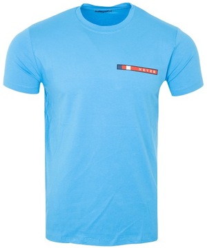 Koszulka męska T- SHIRT NIEBIESKA XXL