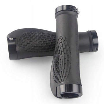 ВИНТОВЫЕ ВЕЛОСИПЕДНЫЕ РУЧКИ ЭРГОНОМИЧНАЯ РУЧКА ЧЕРНЫЕ ПРОТИВОСКОЛЬЗЯЩИЕ РУЧКИ