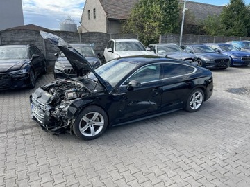 Audi A5 F5 Sportback 2.0 TDI 190KM 2018 Audi A5 Sportback Quattro Sline Skóra, zdjęcie 2