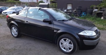 Renault Megane II Cabrio 2.0 i 16V 135KM 2004 Renault Megane Cabrio 2,0 benzyna skóry wyposażony niski przebieg zarej., zdjęcie 6