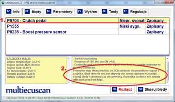 ИНТЕРФЕЙС MultiECUScan FIAT, ALFA-ROMEO,LANCIA OBD2 + 3-контактный адаптер 1996-2007 гг.