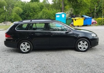 Volkswagen Golf VI Variant 1.6 TDI-CR DPF BlueMotion 105KM 2010 Volkswagen Golf 1,6 Tdi Alufelgi Klimatronik Po oplatach z Niemiec, zdjęcie 5