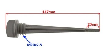 УКАЗАТЕЛЬ УРОВНЯ МАСЛА DIP ШТЫКИВЫЙ РУЧКА МОТОЦИКЛ ZIPP VZ-2 125