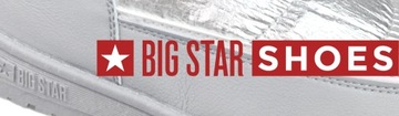 Детские зимние ботинки Big Star, утеплённые, серебряные KK374218 35