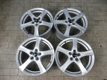 4× DISK HLINÍK BORBET 7.0" X 17" 5X114.3 ET 40
