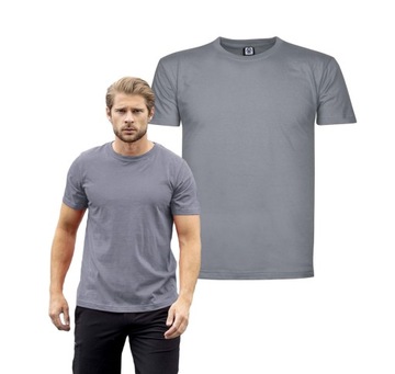 Koszulka Robocza 100% Bawełniana Męska Szara T-shirt Roboczy ARDON LIMA XL