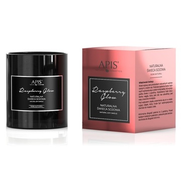 APIS Raspberry Glow Натуральная соевая свеча