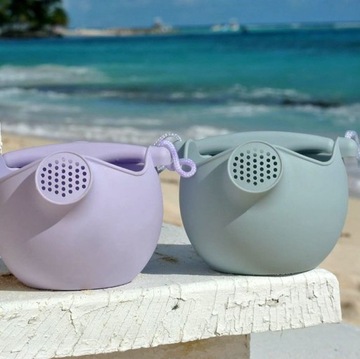 Складная силиконовая лейка Scrunch, ведро Lila