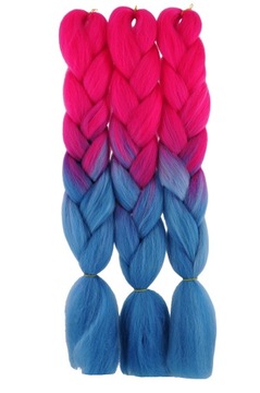 СИНТЕТИЧЕСКИЕ ВОЛОСЫ ЦВЕТНЫЕ КОСЫ ДРЕДЫ 2-21А