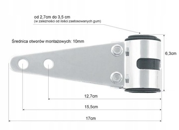 ДЕРЖАТЕЛЬ ПЕРЕДНЕЙ ЛАМПЫ ХРОМ МЕТАЛЛ