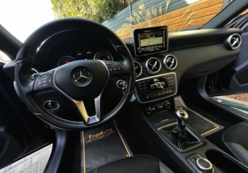 Mercedes Klasa A W176 Hatchback 5d 1.6 200 BlueEFFICIENCY 156KM 2014 Mercedes-Benz Klasa A 1.6 156 KM gwarancja 136 tys km bezwypadkowy ma, zdjęcie 27