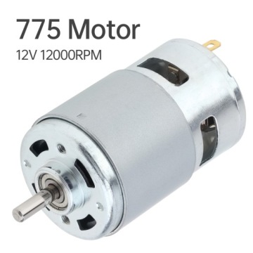 Silnik DC 775 do Małych Wiertarek, Mikromaszyn / Model DIY