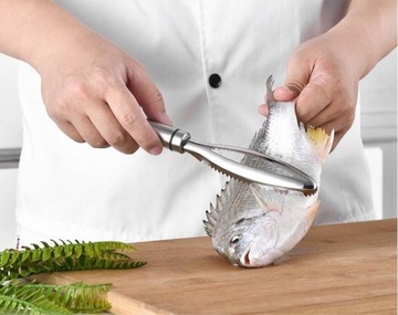 терка SCRAPER FISH скребок нож весы ANGLER