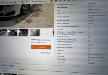 Peugeot 508 I 2015 Peugeot 508 bezwypadekorg lakierautomatserwis asopanorama2016r 1.6, zdjęcie 23