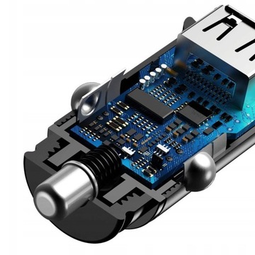 Автомобильное зарядное устройство USB Baseus 2xUSB QC3.0 CCALL-YD01