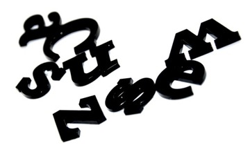 3D буква, буквы, надписи, надпись, черный глянцевый ПЛЕКСИ! Люкс!