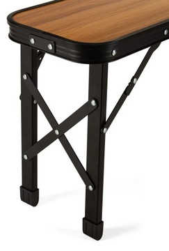 ТУРИСТИЧЕСКИЙ СТОЛ СКЛАДНОЙ КЕМПИНГОВЫЙ СТОЛ НАБОР ИЗ 2 СКЛАДНЫХ СКАМЕЙ OUTTEC