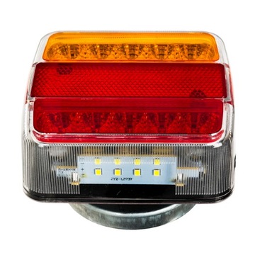 Комплект светодиодных фонарей для прицепа 12В с магнитом.